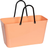 Hinza Shopping Bag Large - Apricot