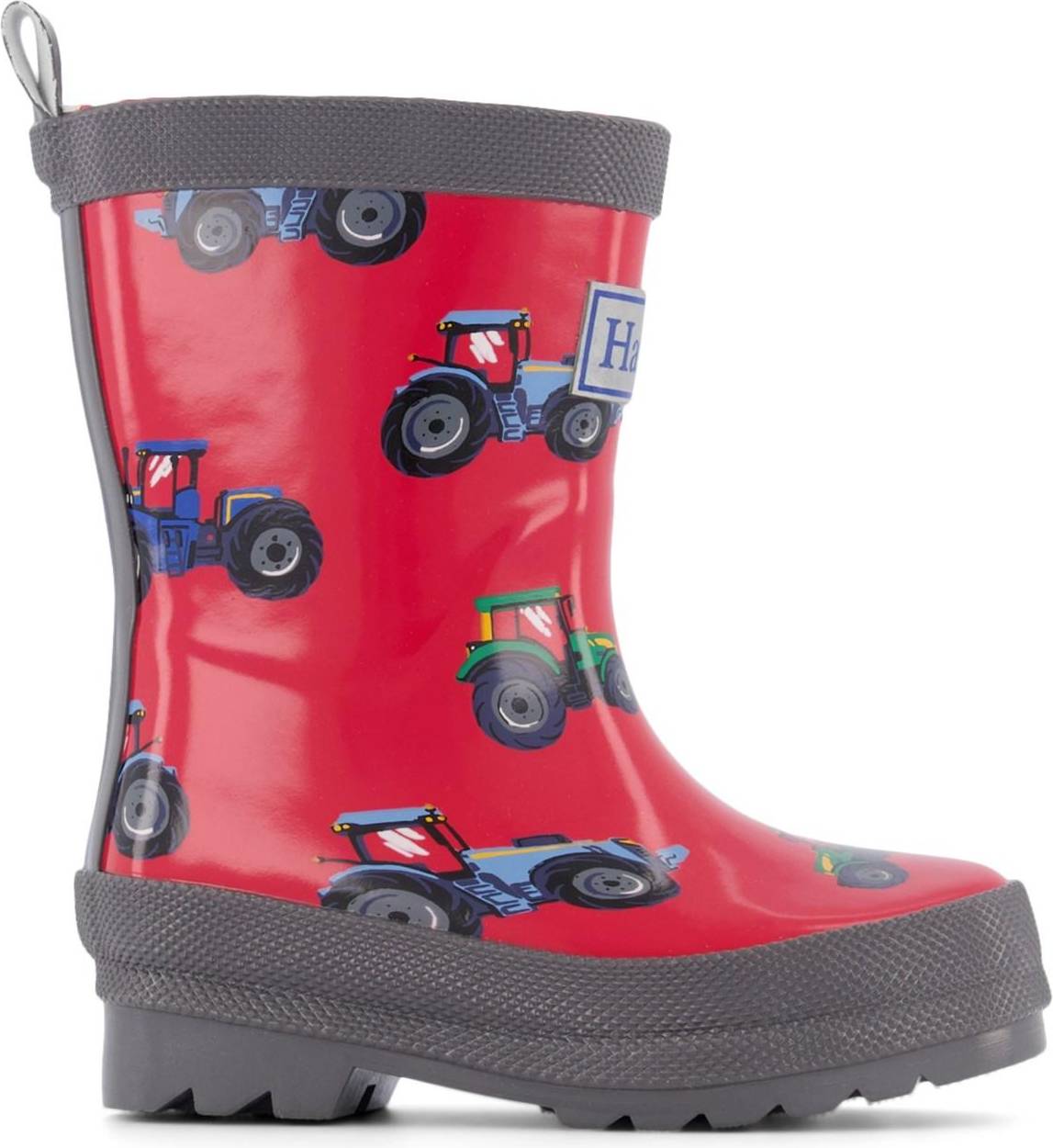  Bild på Hatley Tractors Rain Boots - Red gummistövlar