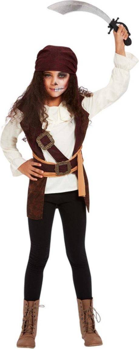 Bild på Smiffys Girls Dark Spirit Pirate Costume