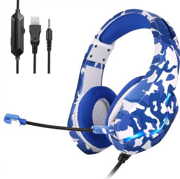  Bild på INF LED gaming headphones 3.5mm gaming headset