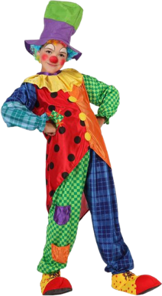 Bild på Th3 Party Children Clown Costume