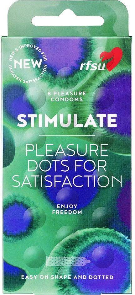  Bild på RFSU Stimulate 8-pack kondomer