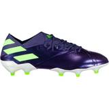 Sportskor Adidas Nemeziz Messi 19.1 Firm Ground Cleats M - Tech Indigo/Signal Green/Glory Purple