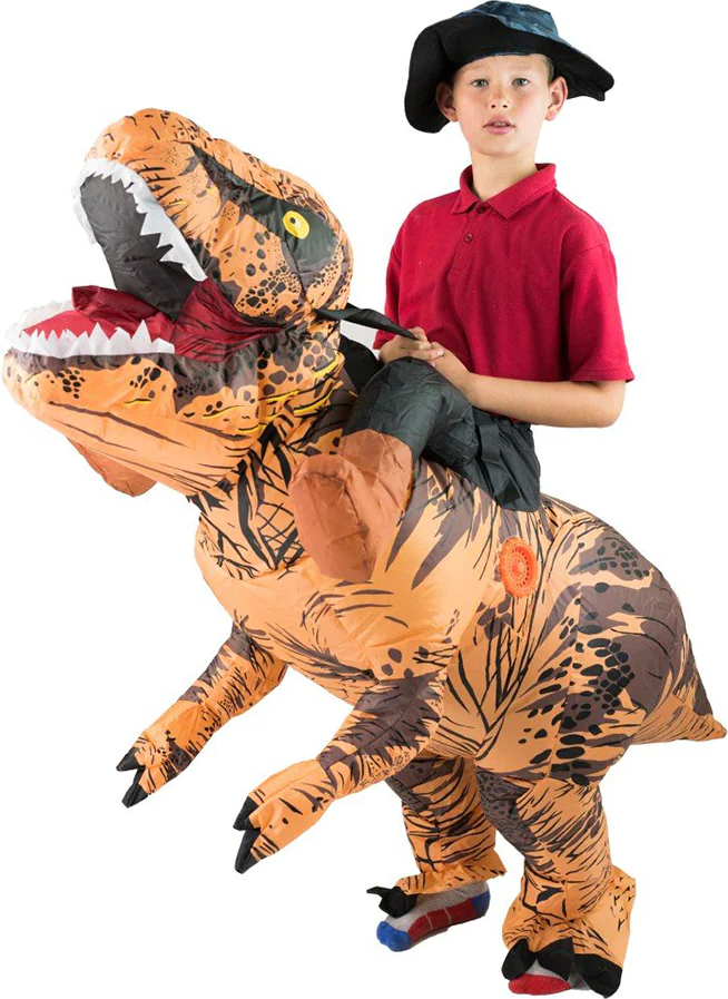 Bild på bodysocks Kid's Inflatable Deluxe Dinosaur Costume