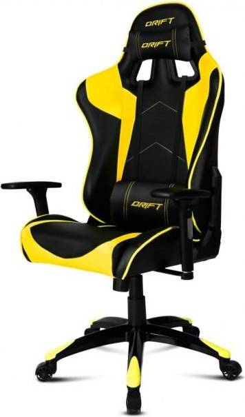  Bild på Drift DR300 Gaming Chair - Black/Yellow gamingstol