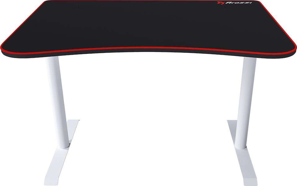  Bild på Arozzi Arena Fratello Gaming Desk - White/Black gamingbord
