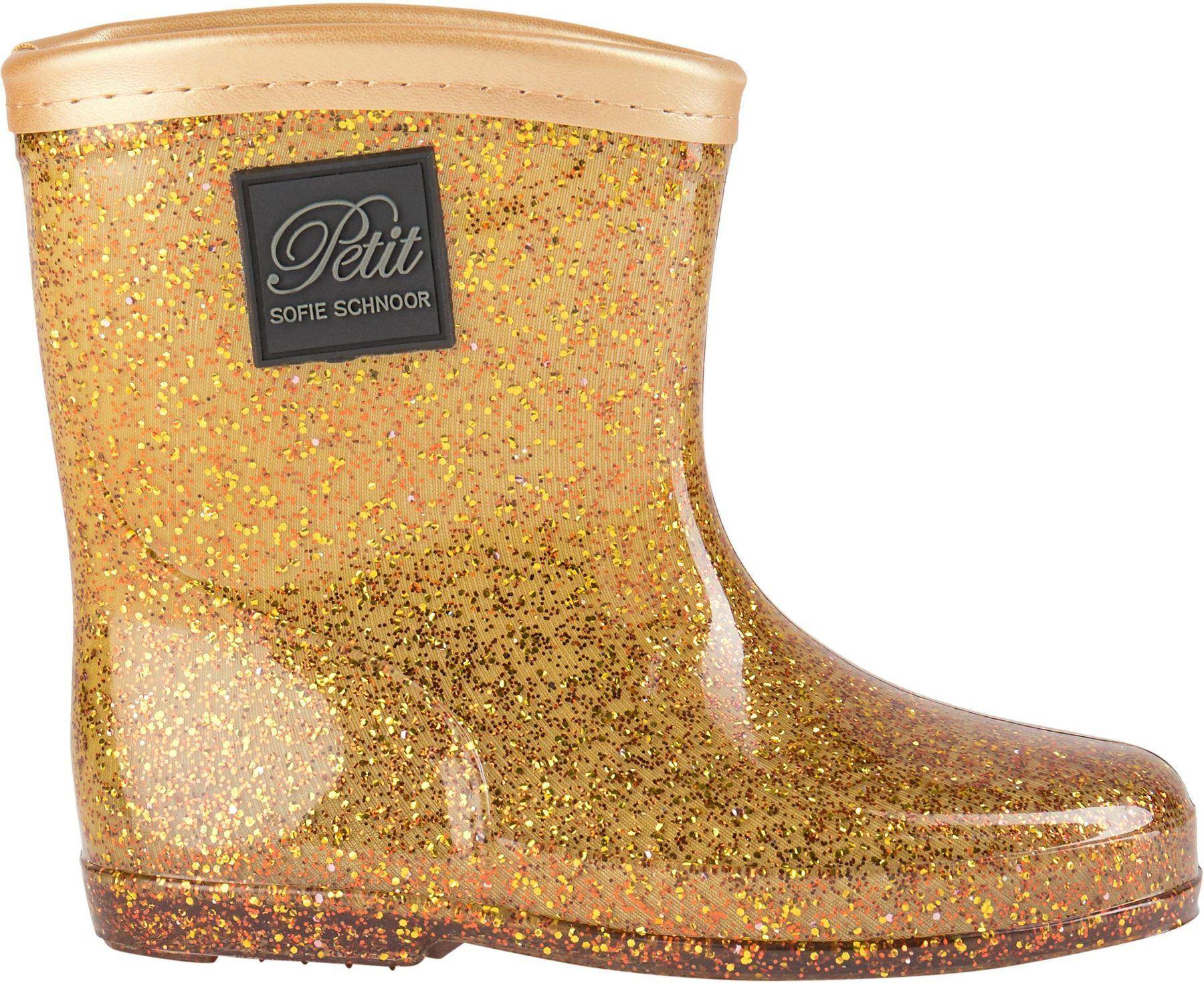 Bild på Petit by Sofie Schnoor Ariel Rubber Boots - Gold gummistövlar