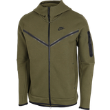 Tröjor & Hoodies Nike Tech Fleece Full-Zip Hoodie Men - Rough Green/Black