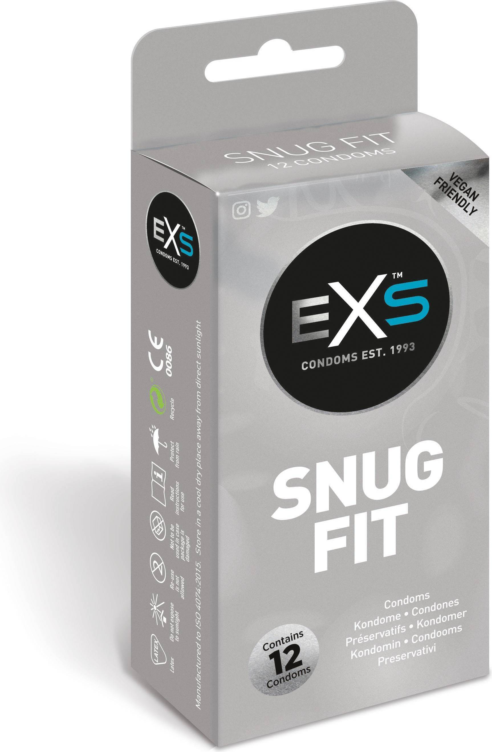  Bild på EXS Snug Fit 12-pack kondomer