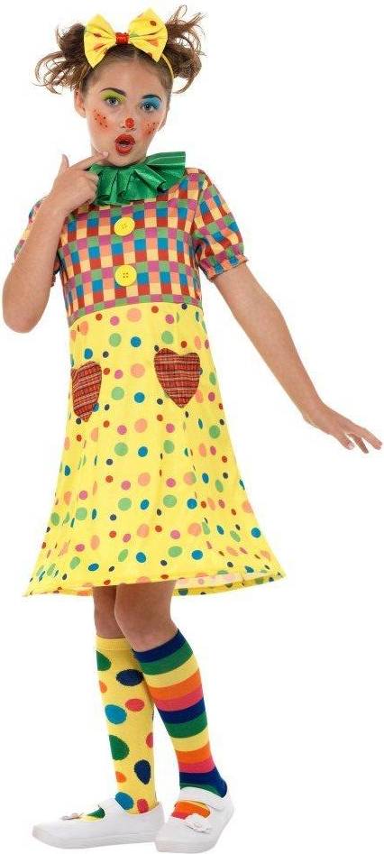 Bild på Smiffys Clown Girls Costume