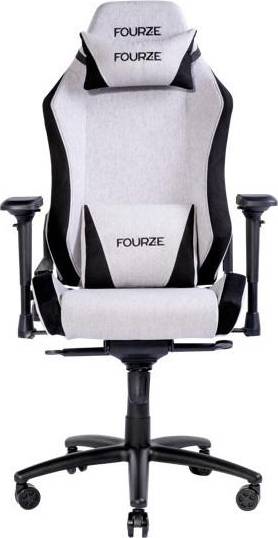  Bild på Fourze Cloud Fabric Gaming Chair - Light Grey gamingstol