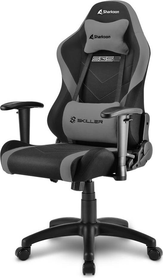  Bild på Sharkoon Skiller SGS2 Junior Gaming Chair - Black/Grey gamingstol