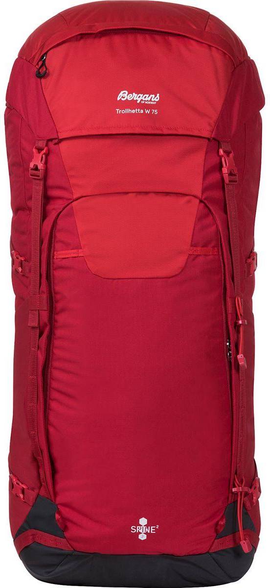  Bild på Bergans Trollhetta V5 W 75 - Red/Fire Red ryggsäck