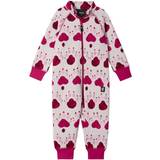 Reima Myytti Toddler's Fleece All-in-one Overall - Cranberry Pink (516601-3602)