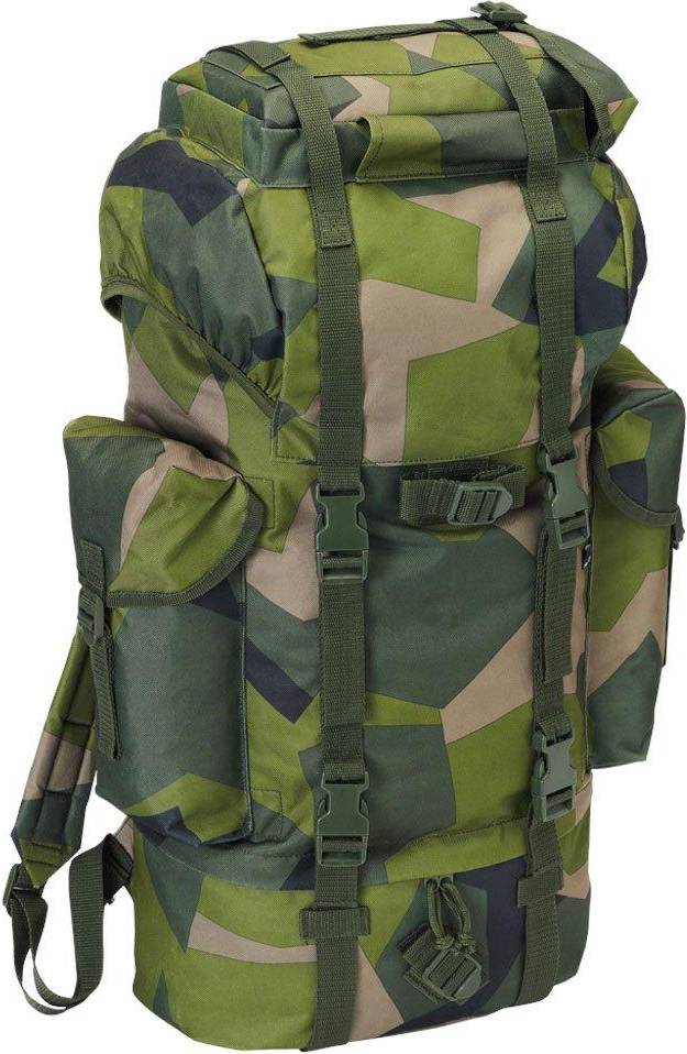  Bild på Brandit Combat 65L - Swedisch Camo M90 ryggsäck