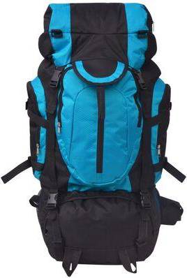  Bild på vidaXL Hiking Backpack XXL 75L - Black/Blue ryggsäck