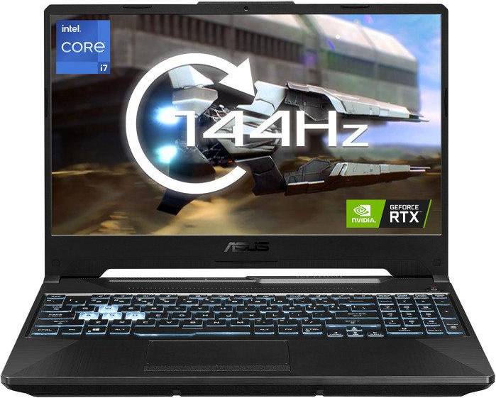  Bild på ASUS TUF Gaming F15 FX506HE-HN018T bärbar speldator