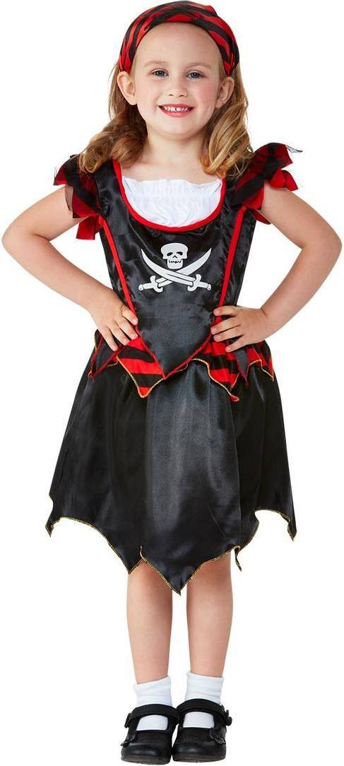 Bild på Smiffys Toddler Pirate Skull and Crossbones Costume