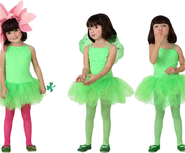 Bild på Th3 Party Ballerina Children Costume Green