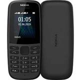 Seniortelefon Mobiltelefoner Nokia 105 2019 Dual SIM
