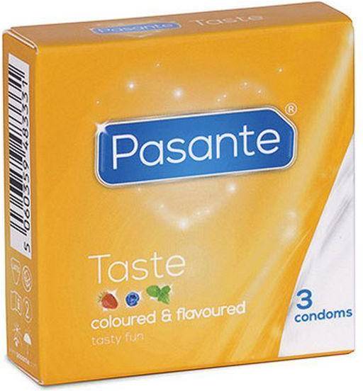  Bild på Pasante Taste 3-pack kondomer