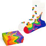 Happy socks gift box Kläder Happy Socks Pride Gift Box 2-pack - White