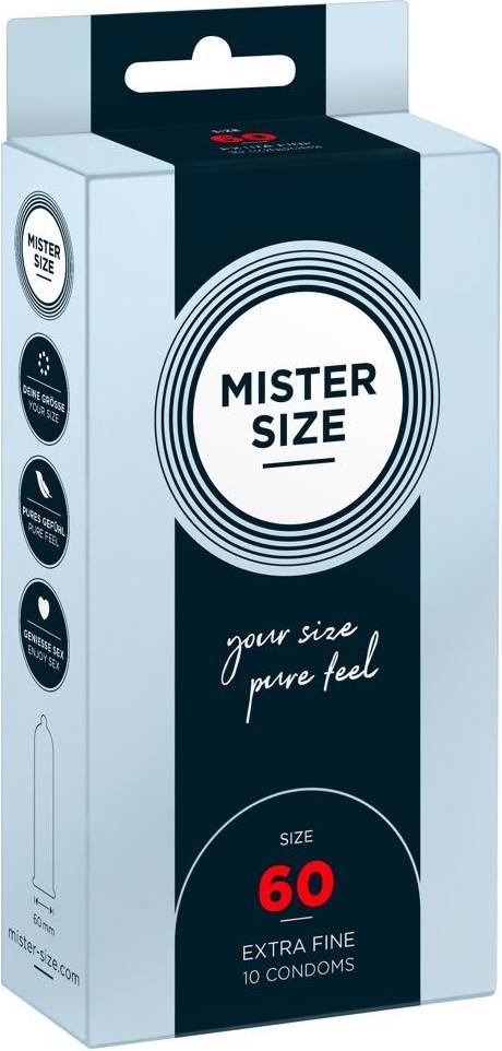  Bild på Mister Size Pure Feel 60mm 10-pack kondomer