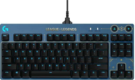  Bild på Logitech G Pro Gaming Keyboard League of Legends Edition (Nordic) gaming tangentbord