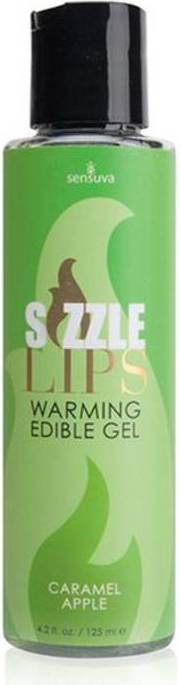 Bild på Sensuva Sizzle Lips Warming Edible Gel Caramel Apple 125ml