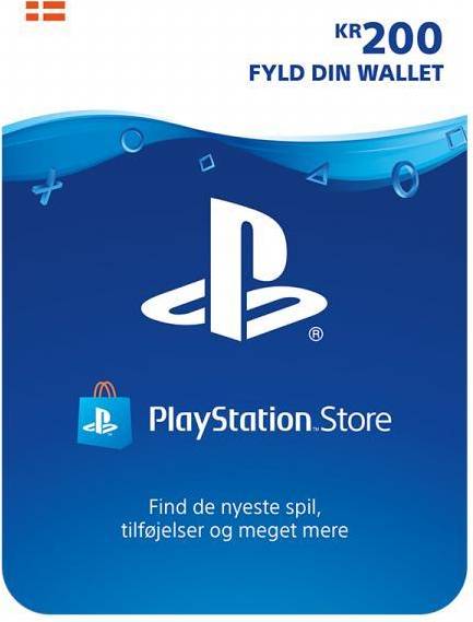  Bild på Sony PlayStation Network - 200 KR - DK game pass / saldokort