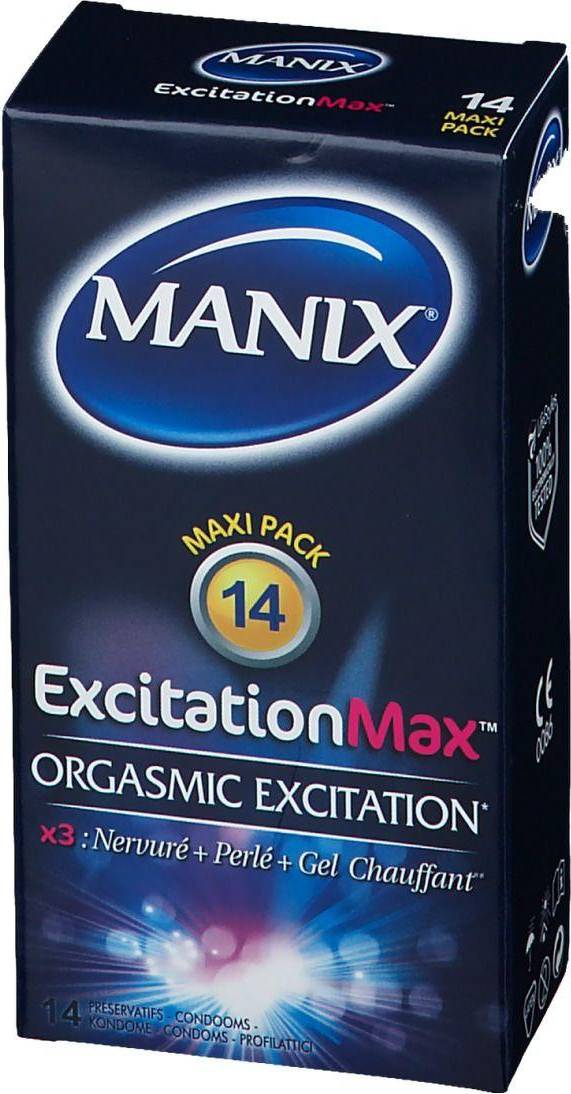 Bild på Manix ExcitationMax 14-pack kondomer