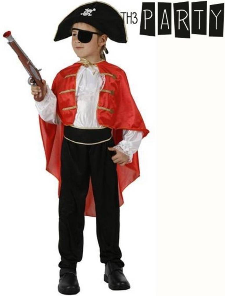 Bild på Th3 Party Maskeraddräkt piratkapten barn 130 145 cm (7 9 år)