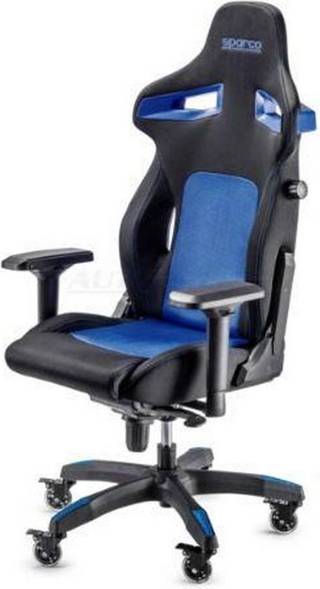  Bild på Sparco Stint Gaming Chair - Black/Blue gamingstol
