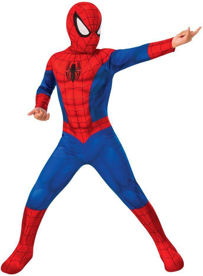 Bild på Rubies Marvel Spiderman Deluxe Maskeraddräkt