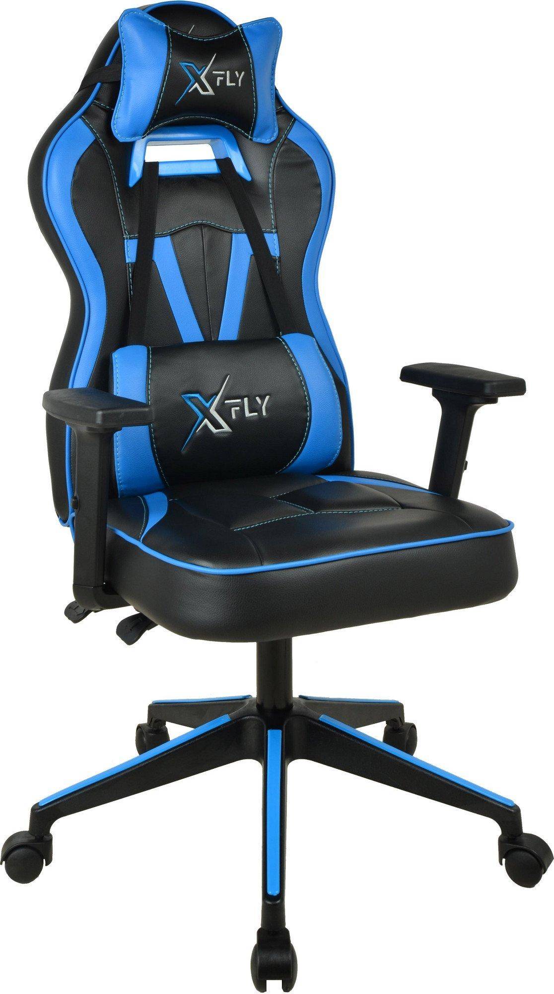  Bild på Furniturebox Bellix Vendetta Gaming Chair - Black/Blue gamingstol