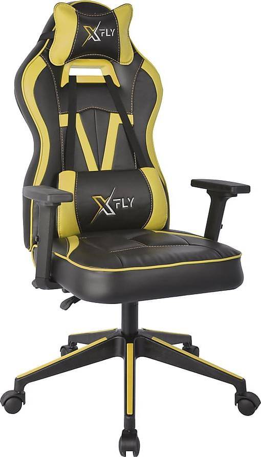  Bild på Furniturebox Bellix Vendetta Gaming Chair - Black/Gold gamingstol