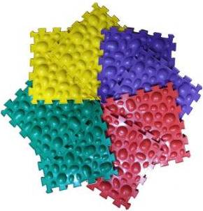  Bild på Polesie Pussel mat Ortho-Puzzle mix havsstenar, 8 stycken lekmatta