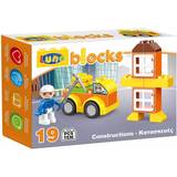 Leksaker Luna Blocks Kit Construction Site 19 Delar