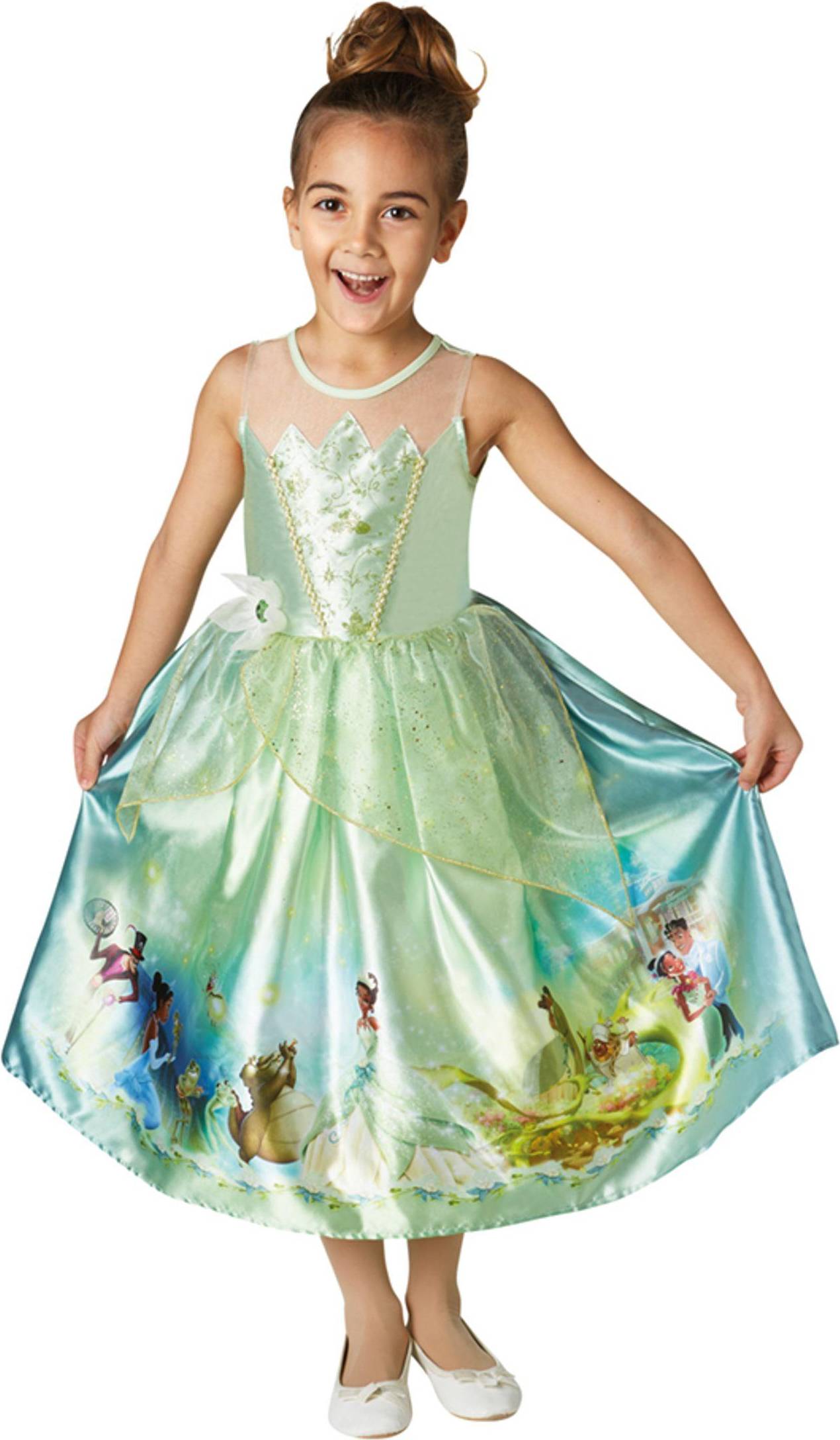 Bild på Disney Prinsessan Tiana Barn Klänning Large