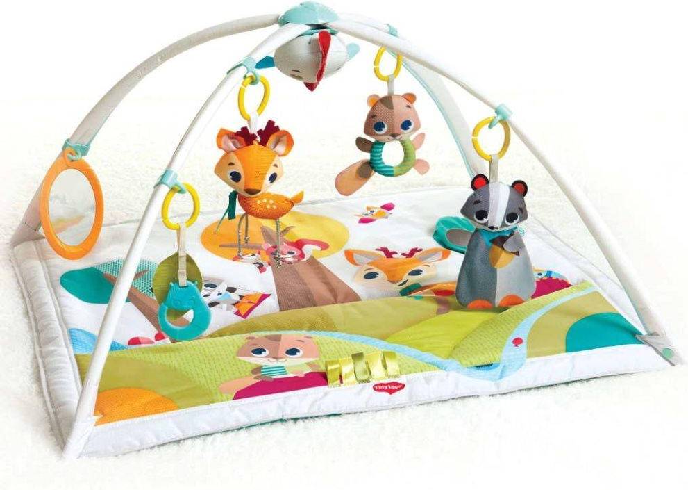  Bild på Tiny Love Deluxe lekmatta Gymini Into the Forest babygym