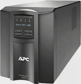  Bild på APC Smart-UPS 1000VA LCD UPS AC 120 V 700 Watt 1000 VA USB utgångskontakter: 8 0U svart med SmartConnect
