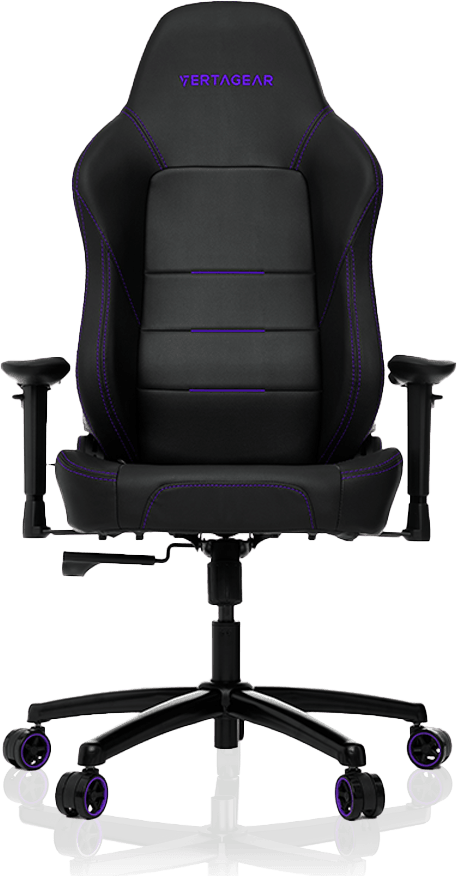  Bild på Vertagear P-Line PL1000 Gaming Chair - Black/Purple gamingstol