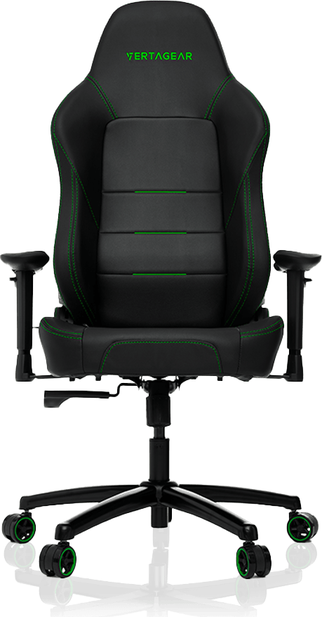  Bild på Vertagear P-Line PL1000 Gaming Chair - Black/Green gamingstol