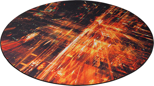  Bild på Deltaco DFP410 Floor Mat Limited Edition - Black/Orange golvskydd gaming