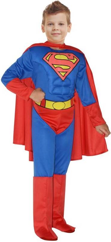 Bild på Ciao Superman Deluxe Costume with Muscles