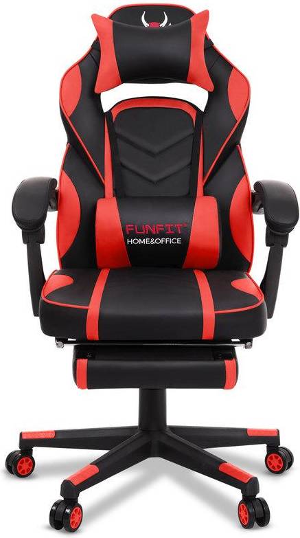  Bild på Funfit RX5 Gaming Chair - Black/Red gamingstol