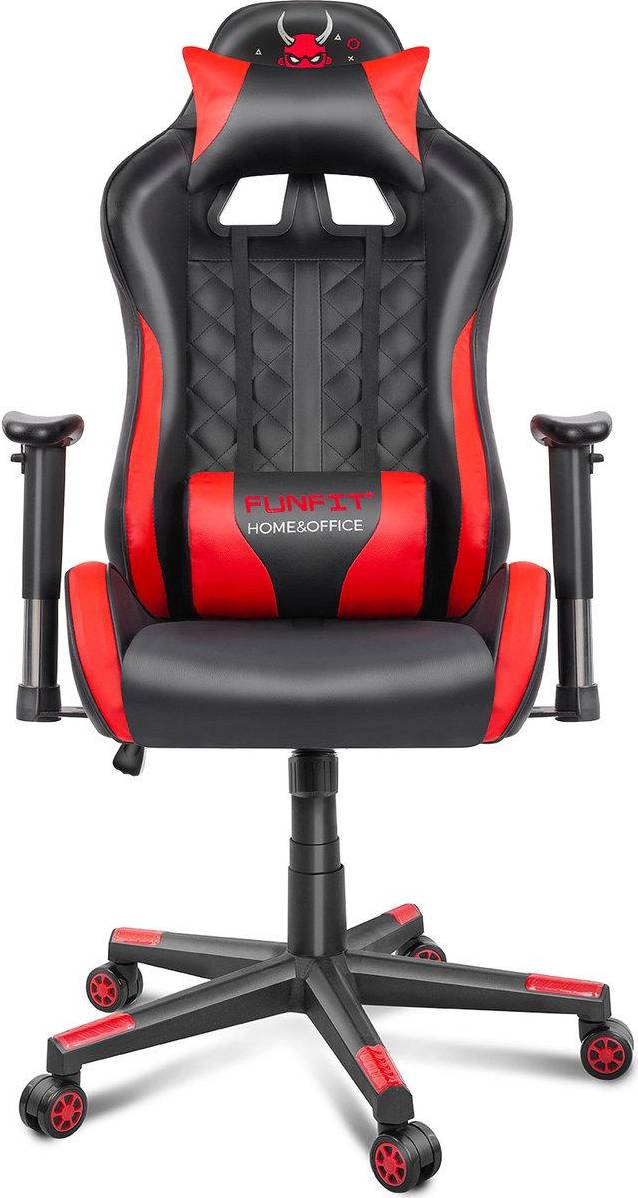  Bild på Funfit RX7 Gaming Chair - Black/Red gamingstol