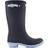 Hunter Big Kid's Insulated Wellington Boots - Navy/Blue Frost