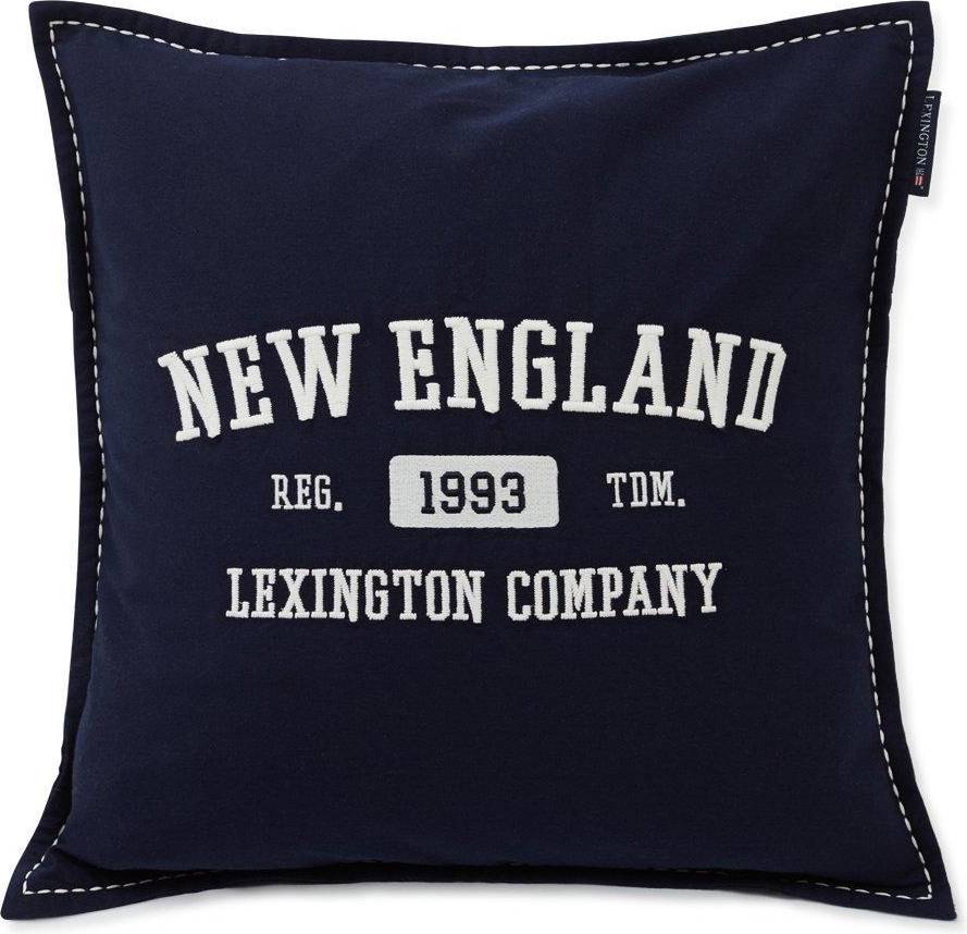  Bild på Lexington Logo Message Kuddöverdrag Blå (50x50cm) prydnadskudde