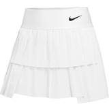 Kjolar Nike Court Advantage Pleated Tennis Skirt Women - White/White/Black
